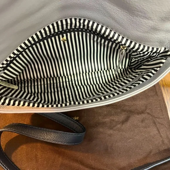 Kate Spade Cobble Hill Marsala Blue & Gray Crossbody Bag - Picture 6 of 9